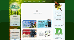 Desktop Screenshot of niagaragreenbelt.com